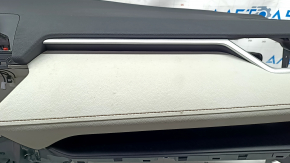 Torpedo front panel with AIRBAG Toyota Rav4 19 - black and gray, for dry cleaning