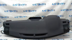 Torpedo front panel with AIRBAG Toyota Rav4 19 - black and gray, for dry cleaning