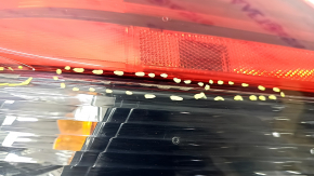 Light outer wing right Nissan Rogue 17- crack in glass, scratch