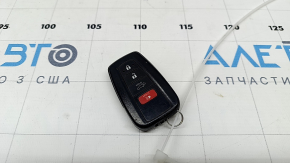 Key smart Toyota Rav4 19-22 4 buttons, worn