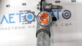Driver's seat belt with tensioner Nissan Rogue 14-20 black, driftwood, for dry cleaning, jams