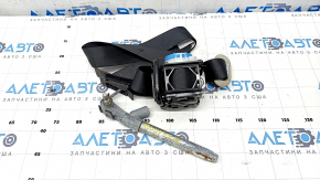 Passenger seat belt with tensioner Nissan Rogue 14-20 black, driftwood, for dry cleaning, jams