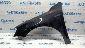 Front left wing VW Jetta 11-18 USA black LC9X
