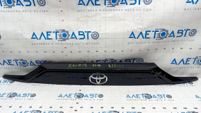 Toyota Rav4 19 trunk door molding - with emblem, black, scratches, abrasions