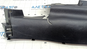 Rear pillar trim lower left Toyota Rav4 19 - black, scratches, abrasions, broken fastener