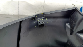Rear pillar trim lower left Toyota Rav4 19 - black, scratches, abrasions, broken fastener