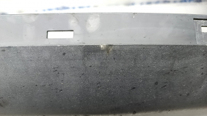 Bare front bumper Nissan Rogue 17 - graphite, dents, scratches, sand, broken mount