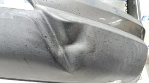 Bare front bumper Nissan Rogue 17 - graphite, dents, scratches, sand, broken mount