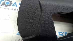 Rear pillar trim lower right Toyota Rav4 19 - black, scratches, abrasions, broken fastening
