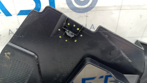 Rear pillar trim lower right Toyota Rav4 19 - black, scratches, abrasions, broken fastening