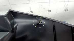 Rear pillar trim lower right Toyota Rav4 19 - black, scratches, abrasions, broken fastening