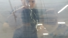 Spoiler of the trunk door central Toyota Rav4 19 - varnish peeled, scratch, for painting