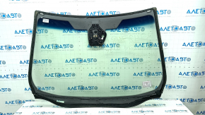 Ford Edge 19 windshield - without heated wipers, for lane keeping camera, for rain sensor, with moldings, sand