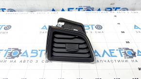 Front panel air duct deflector left Ford Edge 15 - black with chrome