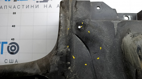 Tesla Model S 21 Rear Bumper Guard - Crumpled