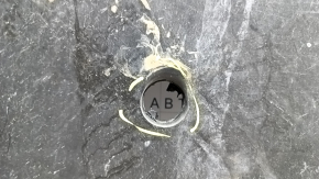 Tesla Model S 21 rear underbody protection - broken, cracked