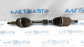 Drive axle shaft front left Nissan Rogue 14-20 rusty, thread flattened
