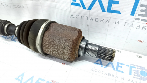 Drive axle shaft front left Nissan Rogue 14-20 rusty, thread flattened