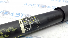Rear shock absorber left Nissan Rogue 14-20 awd large silent block, dented, cracked silent