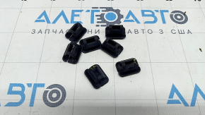 Hood insulation clips Volvo XC90 16-22 incomplete 7 pcs, crack in fastening