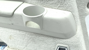 Left arch trim Volvo XC90 16-22 for 3rd row, with cup holder, gray, scratches, needs cleaning