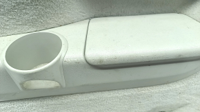 Right arch trim Volvo XC90 16-22 for 3rd row, with cup holder, gray, scratches, needs cleaning