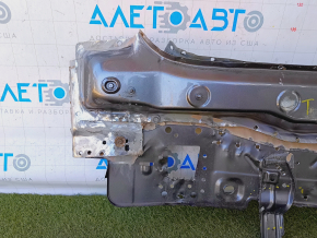 Rear panel VW Tiguan 18- 2 parts, sawn off, graphite, dented, bumps