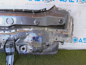 Rear panel VW Tiguan 18- 2 parts, sawn off, graphite, dented, bumps
