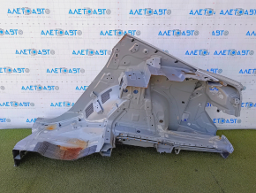 Quarter wing rear right Mazda 6 13-17 sawed off, silver, dented, bumps