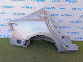 Quarter wing rear right Mazda 6 13-17 sawed off, silver, dented, bumps
