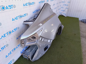 Quarter wing rear right Mazda 6 13-17 sawed off, silver, dented, bumps