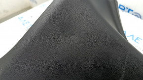 Lower tailgate trim Nissan Rogue 14-20 black, scratches, dents