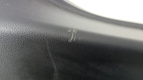 Lower tailgate trim Nissan Rogue 14-20 black, scratches, dents