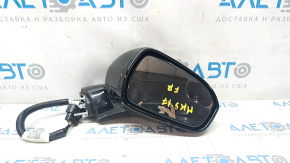 Side mirror right Ford Fusion mk5 13-20 11 pins, turn signal, heated, backlight, black