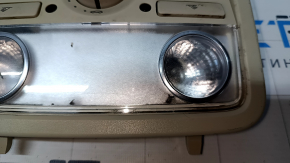 Front light VW Passat b7 12-15 USA beige, under sunroof, burnt through, debris under light