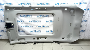 Volvo XC90 16-22 headlining for panoramic windows, for 3rd row, grey, for dry cleaning, creases, torn fastener