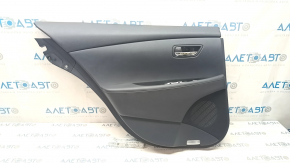 Door trim card rear left Lexus ES350 07-09 black leather. armrest leather. insert black leather