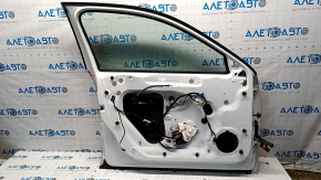 Door assembly front left VW Passat b8 16-19 USA white LC9A, butt, web on side trim