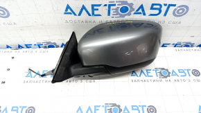 Side mirror left Nissan Rogue 14-20 3 pins, graphite, scratches