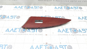 Rear left window lift control trim Lexus ES350 07-09 wood grain