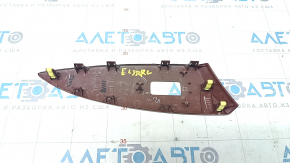 Rear left window lift control trim Lexus ES350 07-09 wood grain
