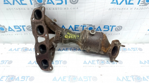 Exhaust manifold with catalytic converter Nissan Rogue 14-20 type 1 rusty
