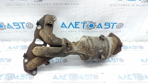 Exhaust manifold with catalytic converter Nissan Rogue 14-20 type 1 rusty