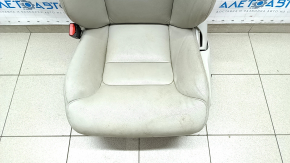 Driver's seat Volvo XC90 16-17 with airbag, electric, grey leather, cracks in leather, needs cleaning