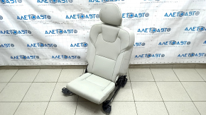 Rear row of seats left 3 row Volvo XC90 16-22 leather gray
