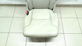 Rear seat left Volvo XC90 16-22 leather gray for 3 rows, for dry cleaning