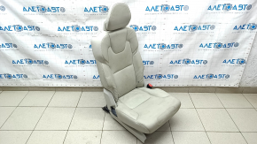 Rear seat right Volvo XC90 16-22 leather gray for 3 rows, for dry cleaning, scratches