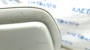Rear seat right Volvo XC90 16-22 leather gray for 3 rows, for dry cleaning, scratches
