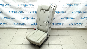 Rear seat center Volvo XC90 16-22 gray leather for 3 rows, dry-cleanable