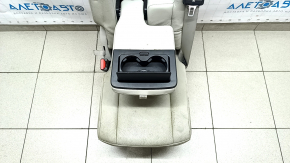 Rear seat center Volvo XC90 16-22 gray leather for 3 rows, dry-cleanable